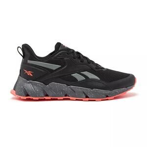 NWT Reebok Men's Vizome Tennis Shoes, Black Orange Gray-Size 9